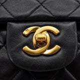 Vintage Small Classic Flap - lambskin - Black Lambskin