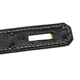 Vintage  Kelly 32 Sellier - Black Lisse