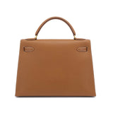 Vintage  Kelly 32 Sellier - Gold Courchevel