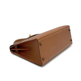Vintage  Kelly 32 Sellier - Gold Courchevel