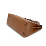 Vintage  Kelly 32 Sellier - Gold Courchevel