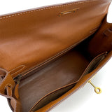 Vintage  Kelly 32 Sellier - Gold Courchevel
