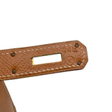 Vintage  Kelly 32 Sellier - Gold Courchevel