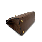 Vintage  Kelly 28 Sellier - Etrusque Ostrich