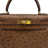 Vintage  Kelly 28 Sellier - Etrusque Ostrich