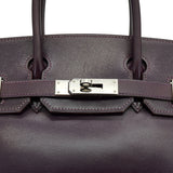 Vintage  Birkin 30 - Raisin , Cyclamen Boxcalf