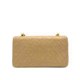 Vintage  Full Flap - Beige Lambskin