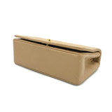 Vintage  Full Flap - Beige Lambskin