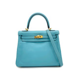 Vintage  Kelly 25 - Blue Saint Cyr Swift