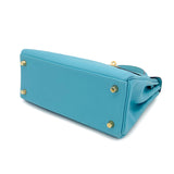 Vintage  Kelly 25 - Blue Saint Cyr Swift