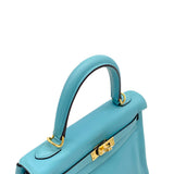 Vintage  Kelly 25 - Blue Saint Cyr Swift