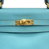 Vintage  Kelly 25 - Blue Saint Cyr Swift