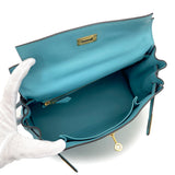 Vintage  Kelly 25 - Blue Saint Cyr Swift