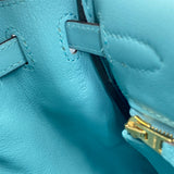 Vintage  Kelly 25 - Blue Saint Cyr Swift