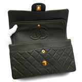 Vintage Medium Classic Flap - Kahki Lambskin