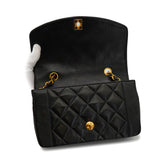 Vintage Small Diana - lambskin - Black Lambskin
