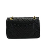 Vintage Small Classic Flap - lambskin - Black Lambskin