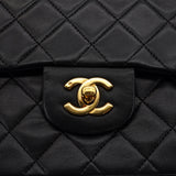 Vintage Small Classic Flap - lambskin - Black Lambskin