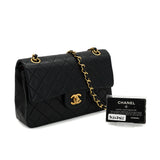 Vintage Small Classic Flap - lambskin - Black Lambskin