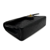 Vintage Medium Classic Flap - lambskin - Black Lambskin