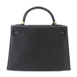 Hermès Kelly 32 Black Togo