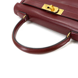 Hermès Kelly 28 Rouge H Box Calf