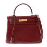 Hermès Kelly 28 Rouge H Box Calf