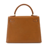 Hermès Kelly 28 Gold Courchevel