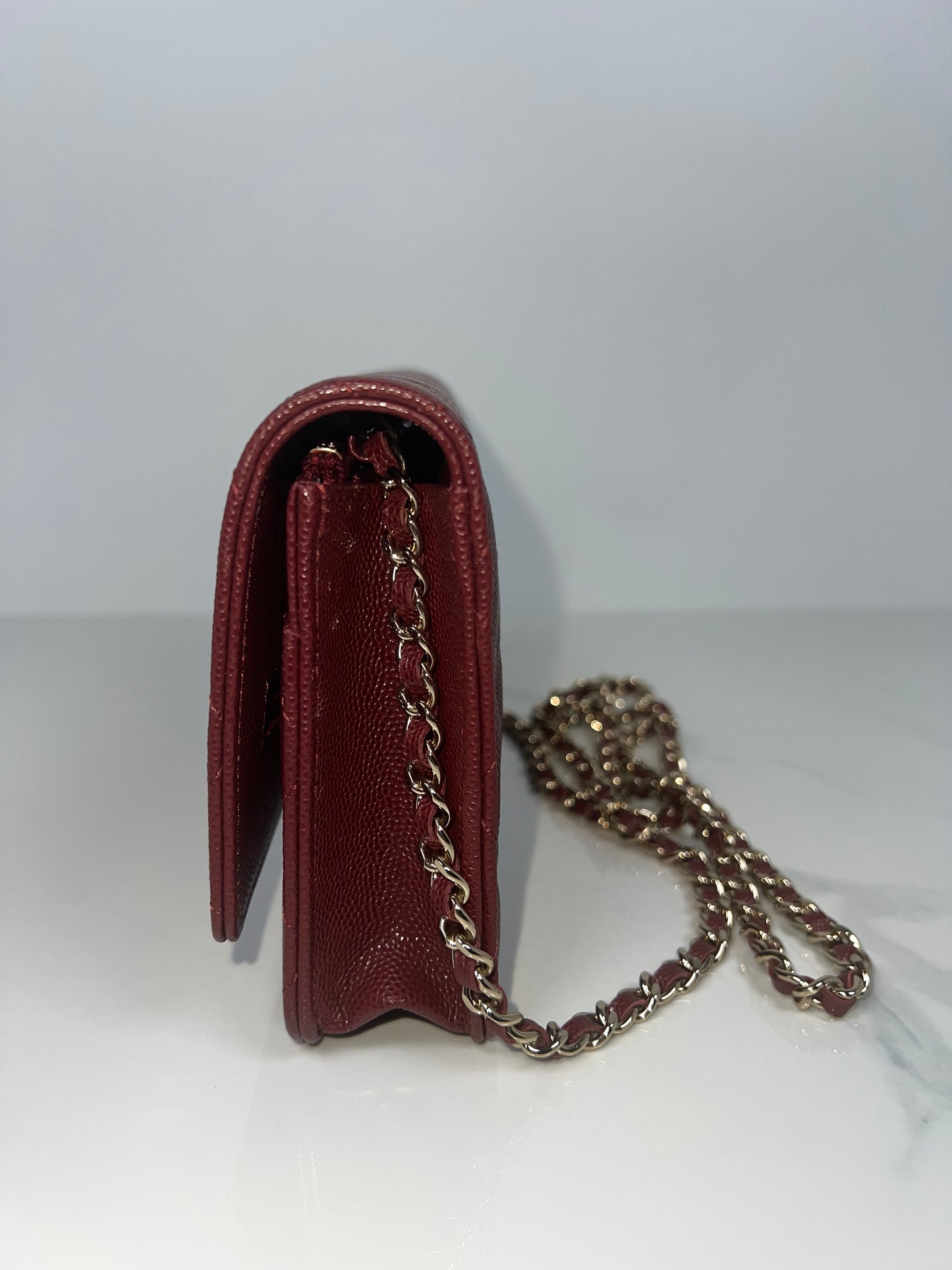 Burgundy Wallet on Chain