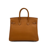 Birkin 25 - Gold Epsom