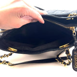 Vintage Front Pocket Shoulder Tote
