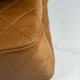 Vintage Camel Medium Classic Double Flap
