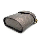 Vintage Bucket Shoulder Bag - Metallic Calfskin
