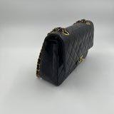 Vintage Classic Medium Quilted Double Flap