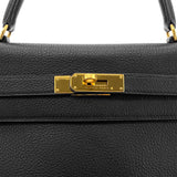Kelly 32 - Black Togo