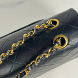 Black Vintage Medium Classic Flap