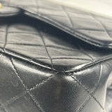 Black Small Classic Flap