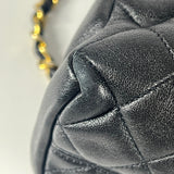 Chanel Black Lambskin Shoulder Bag