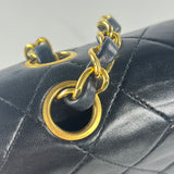 Black Small Classic Flap