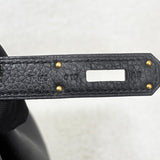 Birkin 35 - Black Togo (T stamp)