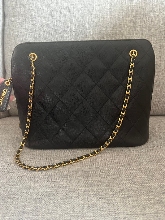 Vintage Small Caviar Tote