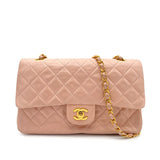 Vintage Medium Classic Flap - Pink Lambskin