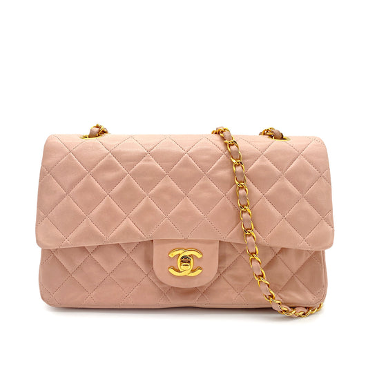 Vintage Medium Classic Flap - Pink Lambskin
