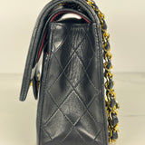 Black Vintage Medium Classic Flap