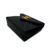 Vintage Deca Square - Black Lambskin
