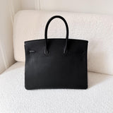 Birkin 35 - Black Togo (T stamp)