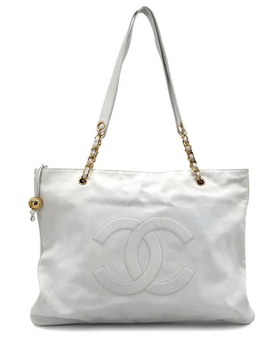 White Vintage Tote