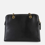 Vintage Chain Tote - Black Caviar