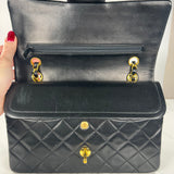 Black Vintage Medium Classic Flap