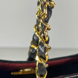 Chanel Black Lambskin Shoulder Bag